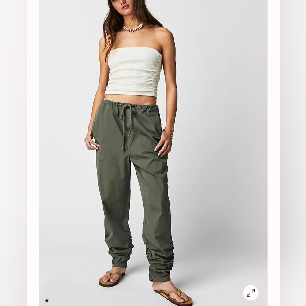 *NEW*Free People New Light Parachute Pants Size S
